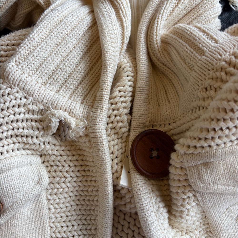 DIESEL CROPPED KNIT SWEATER - Picture 4 of 5